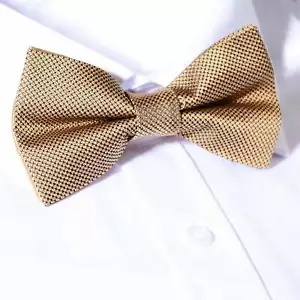 Charlie Browns | CB Woven Bow Tie Plus Free Handkerchief Set - Picture 1 of 5