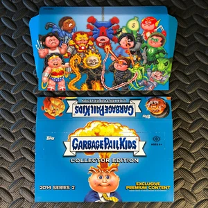 MÜLL EIMER KINDER 2014 SERIE 2 LEERE HOBBY SAMMLER VITRINE + TOPPER/EINSATZ - Bild 1 von 2