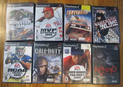 Lote de 8 juegos Playstation 2 PS2: Kengo, Call of Duty, Flatout, Monster Jam Foto 1 de 4