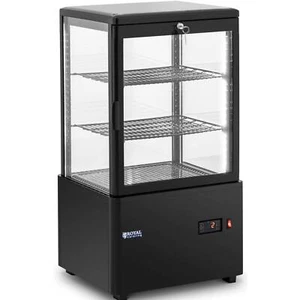 Kühlvitrine 58 L Kuchentheke 3 Ebenen Kühltheke Kunststoff + Glas 0 - 12 °C - Bild 1 von 7