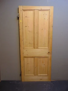 Door Pine Doors Victorian 4 Panel 30 1/2" x 72 1/2" 552D (FREE UK POSTAGE) - Picture 1 of 8