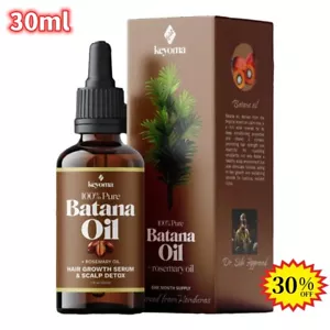 Aceite de batana con romero para el crecimiento del cabello ~ Nutre el cuero cabelludo y desintoxica para 30 ml fuertes - Imagen 1 de 11