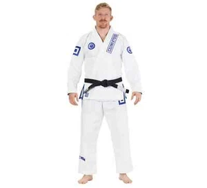 Fuji Ultra Lite Lightweight Herren Brazilian Jiu-Jitsu BJJ Fanatics Gi - Weiß - Bild 1 von 9