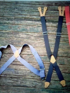 DULUTH THE ORIGINAL PERRY TIGER WORK GEAR SUSPENDERS Black Regular - Picture 1 of 4