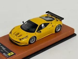 1/43 BBR Ferrari 458 GT2 from 2011 in Modena Yellow BBRC46Y JP76 - Picture 1 of 7