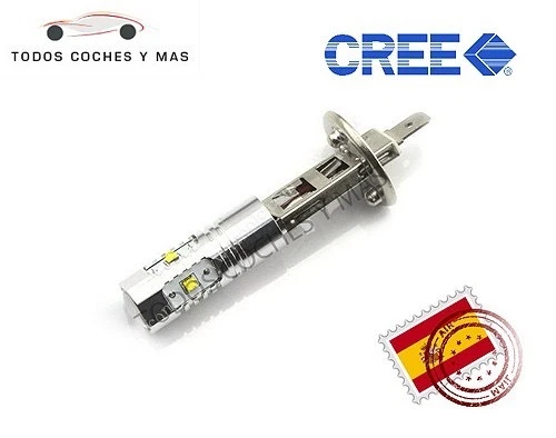 2 X BOMBILLAS LED COCHE H1 30W CREE ANTINIEBLA ALTA POTENCIA BLANCO  - Imagen 1 de 1