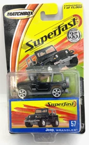 41112 MATCHBOX / 35TH ANNIVERSARY 2004 / SUPERFAST / JEEP WRANGLER - Picture 1 of 1