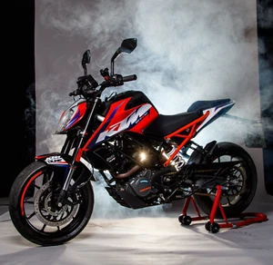 KTM DUKE 125 390 2017-2023 Adesivo Grafica Decorazione - Foto 1 di 14