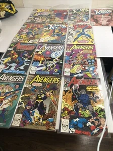 Marvel Comics Books (7) X-MEN And (6) AVENGERS Very Good Condition - Picture 1 of 22