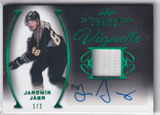 2023 Leaf ITG Used Hockey - Vignette - Jaromir Jagr Patch Auto - Emerald - 1/2