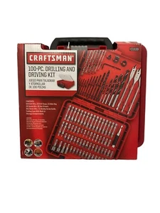 New Craftsman 100-Piece Drill & Drive Set with Case 31639 New! - Picture 1 of 6