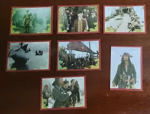 Bargain Lot 7 Panini Disney Stickers Pirates of the Caribbean At Worlds End 2007 - Picture 1 of 2