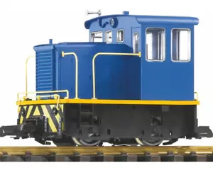 PIKO 38502 G Scale Blue Goose 25-Ton Diesel (Track-Powered) - Picture 1 of 1