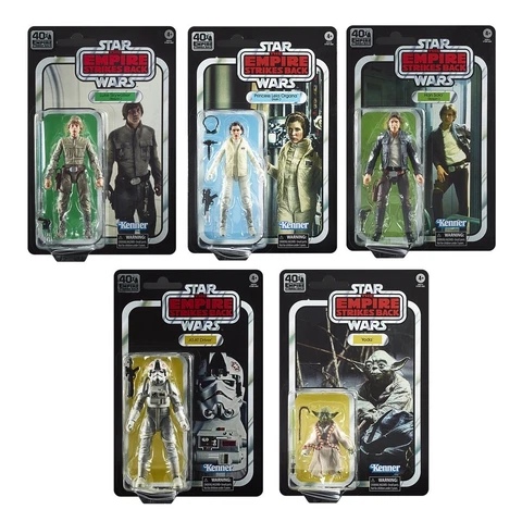 Star Wars Black Series Empire Strikes Back 40th Anniversary Wave 1 Case Set of 5 Cover
