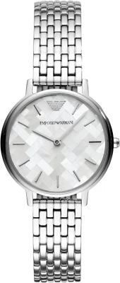 EMPORIO ARMANI Women'S AR11112 Year-Round Analog-Digital Quartz Silver Band Watc - image 1 of 4