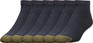 GOLDTOE Mens'S 656P Cotton Ankle Athletic Socks, Multipairs - Picture 1 of 12