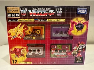 G1 Takara Tomy Transformers Cassette E-hobby Reissue Encore 17 Vol.2 MIB Unused - Picture 1 of 13