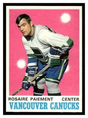 1970-71 O-Pee-Chee HOCKEY #226 Rosaire Paiement 70OPCHK - Image 1 of 2
