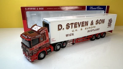 CORGI 76603 SCANIA REFRIGERATED BOX TRAILER D STEVEN & SON OF WICK / LOVELY MIB - Image 1 of 4