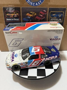RARE* Mark Martin #6 Viagara RWB ALL STAR WIN 2005 1/24 Nascar Diecast - Picture 1 of 13