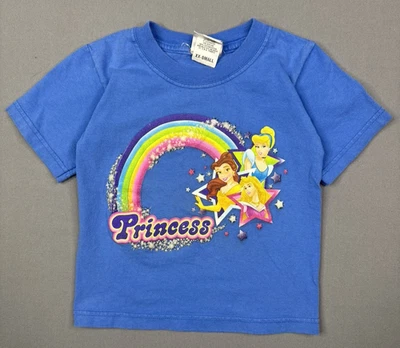 Vintage 2000s Disney Princess Girls Shirt Size - XXS     - Image 1 of 4