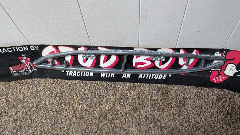 Stud Boy Switch Back Carbide Wear Bar 6 " inch Snowmobile CAT-R2076-60 - Image 1 of 1