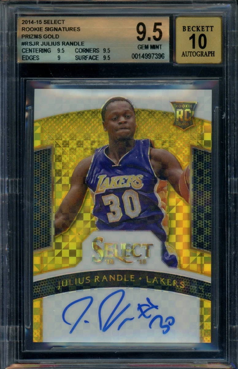 NBA カード Julius Randle 直筆サイン 10枚限定 NBA カード Julius