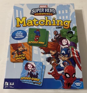 Marvel Super Hero Adventures Matching Game by Wonder Forge 2020 Ed – Complete! - Picture 1 of 3