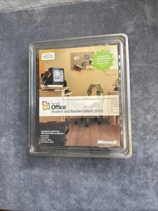 Microsoft Office 2003 Estudiante y Profesor Inglés Completo Nuevo - Imagen 1 de 2