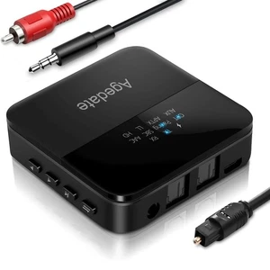 Bluetooth 5.0 Transmitter Receiver Dual-in-one Optical Digital Compatible Wirele - Afbeelding 1 van 9