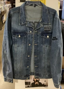 KISS "End Of The World - World Tour" XL Road Crew Denim Jeansjacke - Bild 1 von 6