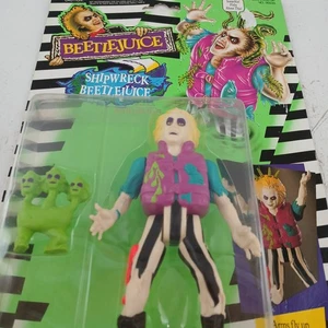 Figura de acción Beetlejuice 1989 vintage naufragio beetlejuice como nueva en tarjeta sin usar, en caja - Imagen 1 de 17