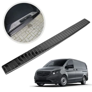 for Mercedes V-Class (W447) 2014- Rear bumper trim Black chrome Polished - Picture 1 of 9