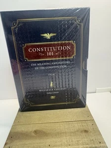 NEW Constitution 101 Meaning Hillsdale College 2019 Online Courses 3 DVD Set USA - Picture 1 of 5