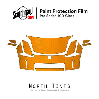 Kit de sujetador transparente PPF película de protección de pintura precortada 3M PRO para Nissan 350Z 2003-2005 Foto 1 de 4