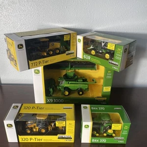 1/64 1/50 Ertl John Deere Full Set Of 5 Factory Equipment Expedition Collection - Picture 1 of 24