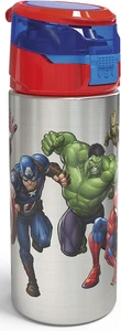 Zak Marvel Avengers 19,5 oz. Botella de agua de acero inoxidable con tapa sin BPA - Imagen 1 de 11
