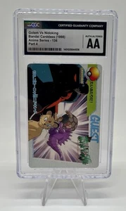 Pokémon TCG ~ CGC AA Golem Vs Nidoking Carddass '98 Anime Guest Card Giapponese - Foto 1 di 3