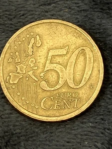 Seltene Münze 50 Euro Cent 2002 Italien Top Zustand! + 2006 10 Cent Venus - Bild 1 von 6