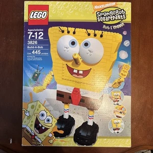 LEGO SPONGEBOB SQUAREPANTS 3826 BUILD A BOB SET, COMPLETE WITH BOX - Picture 1 of 6