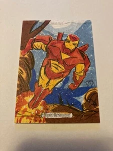 2016 Marvel Masterpieces Sketch Card Iron Man - Javelle Dampier - Picture 1 of 3
