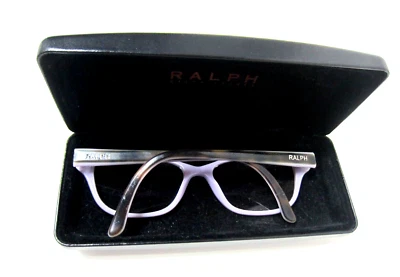 Armação de óculos oval Ralph Lauren RA7020 1018 tartaruga roxa 52-16 135 e estojo - Imagem 1 de 4
