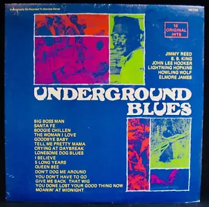 UNDERGROUND BLUES~Various Blues Artists: 16 Hits~Sealed Album~UNITED #US-7754 - Foto 1 di 2