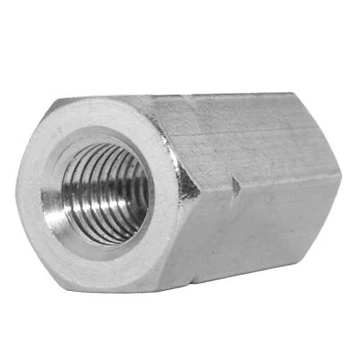 Gewindemuffen - Sechskant - Distanzmuffen - Langmuttern - V2A - Edelstahl M6-M30 - Bild 1 von 4