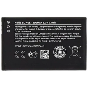Nokia BL-4UL Batteria Originale 1200 mAh 3.7V per Nokia Asha 225 Nera - Zdjęcie 1 z 2