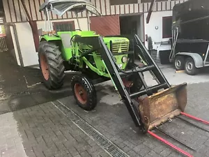 Traktor Deutz 6806 mit Frontlader hydraulisch - Bild 1 von 8