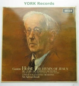 SXL 6006 - HOLST - The Hymn Of Jesus / The Perfect Fool WB BOULT - Ex LP Record - Picture 1 of 3