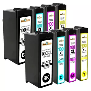 Tinta 8 UNK 100XL para Lexmark Pro703 Pro706 Pro802 Pro805 Pro901 Pro903 - Imagen 1 de 6