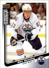 2009-10 Collector's Choice Oilers Hockey Card #59 Ales Hemsky