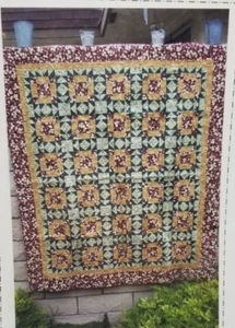 Strawberry Parfait Quilt Pattern by Stitcherz (56" x 65") - Picture 1 of 3